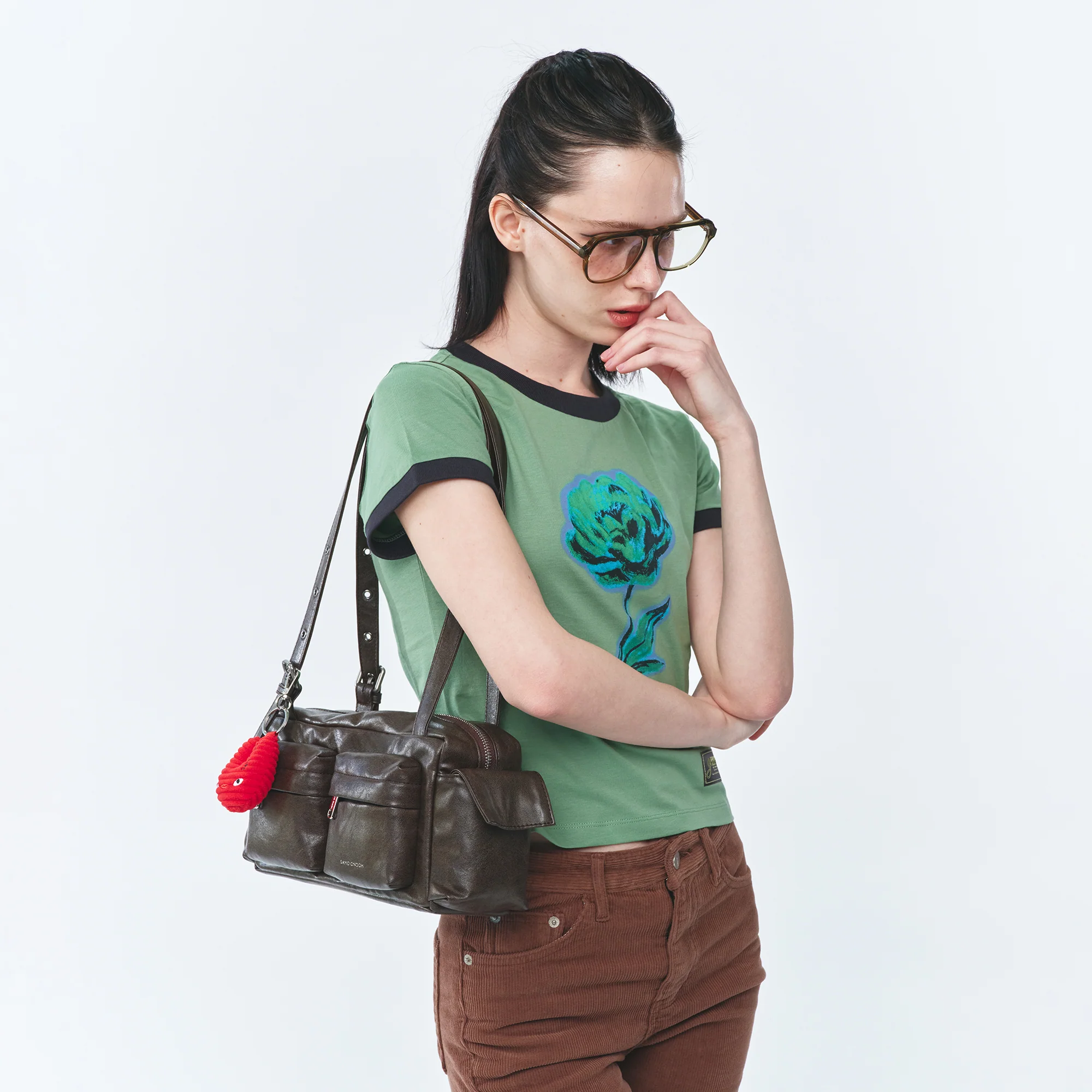 pocket utility bag M veg cocoa - Image 7