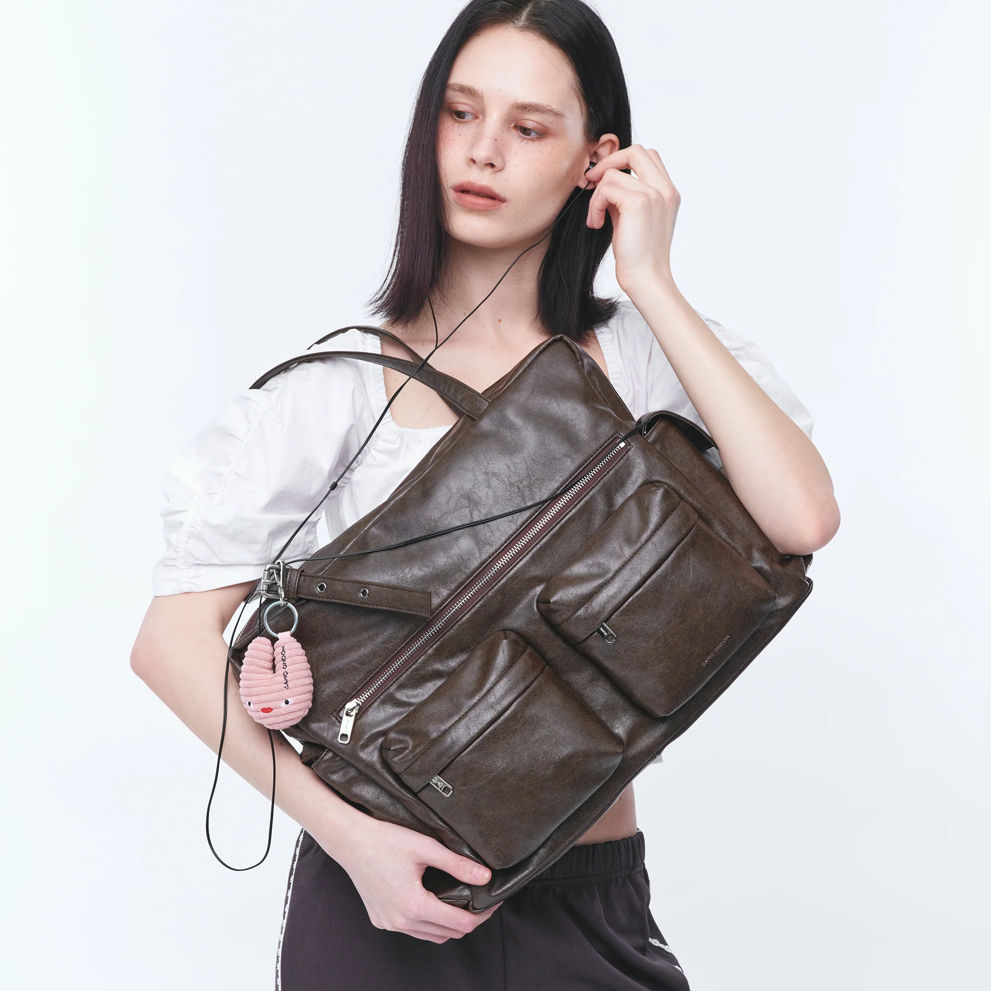 pocket utility bag XL veg cocoa - Image 6