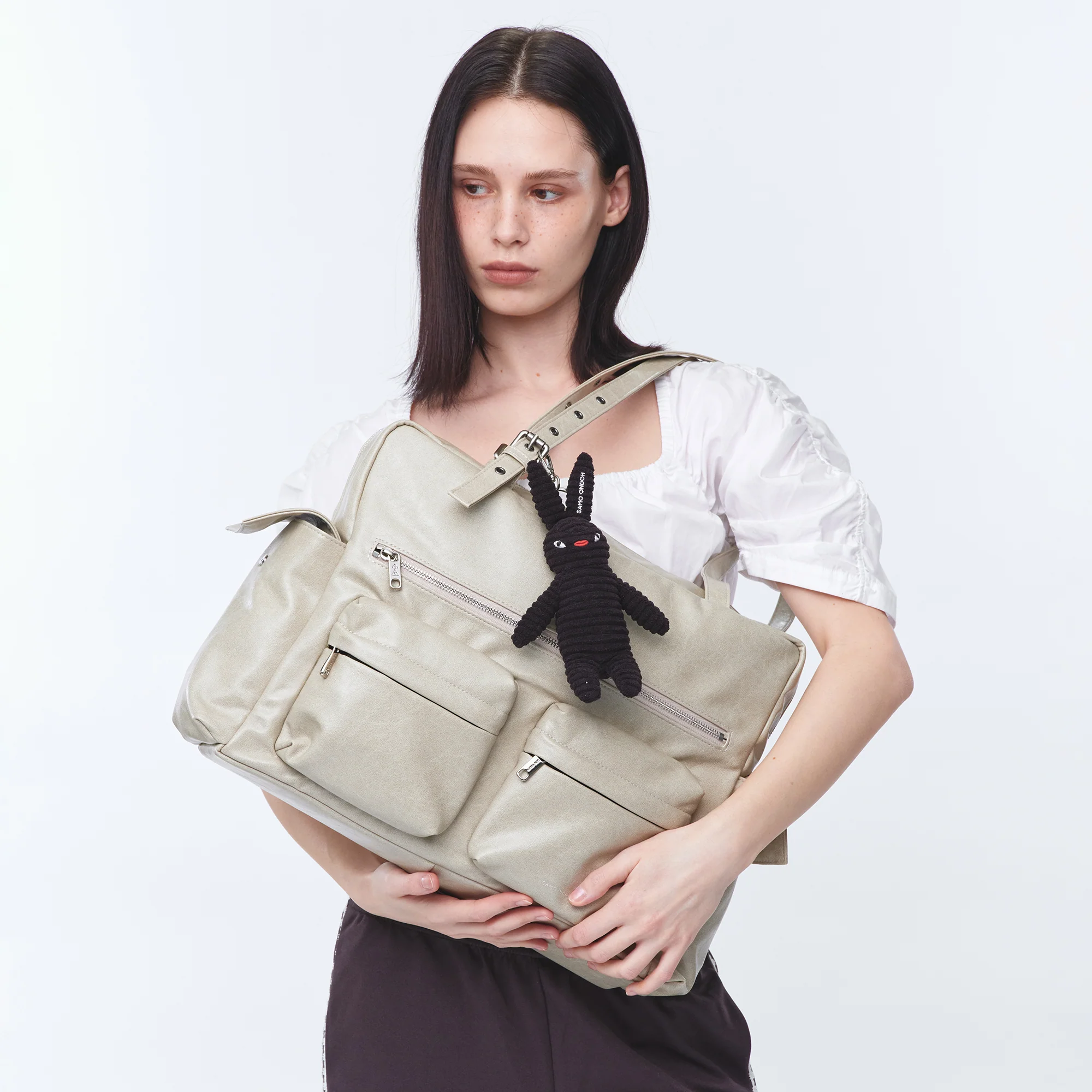 pocket utility bag XL veg cream - Image 2