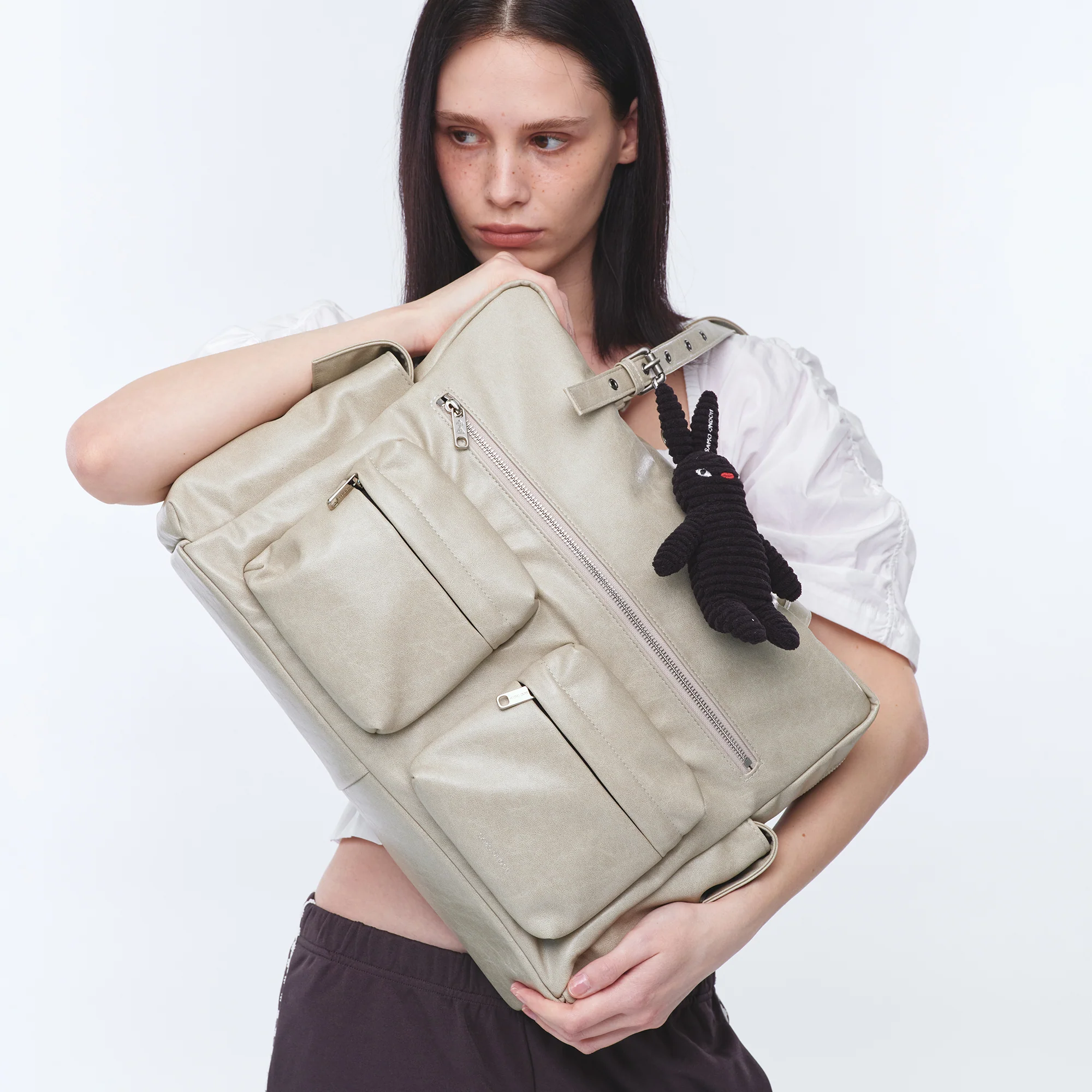 pocket utility bag XL veg cream - Image 3
