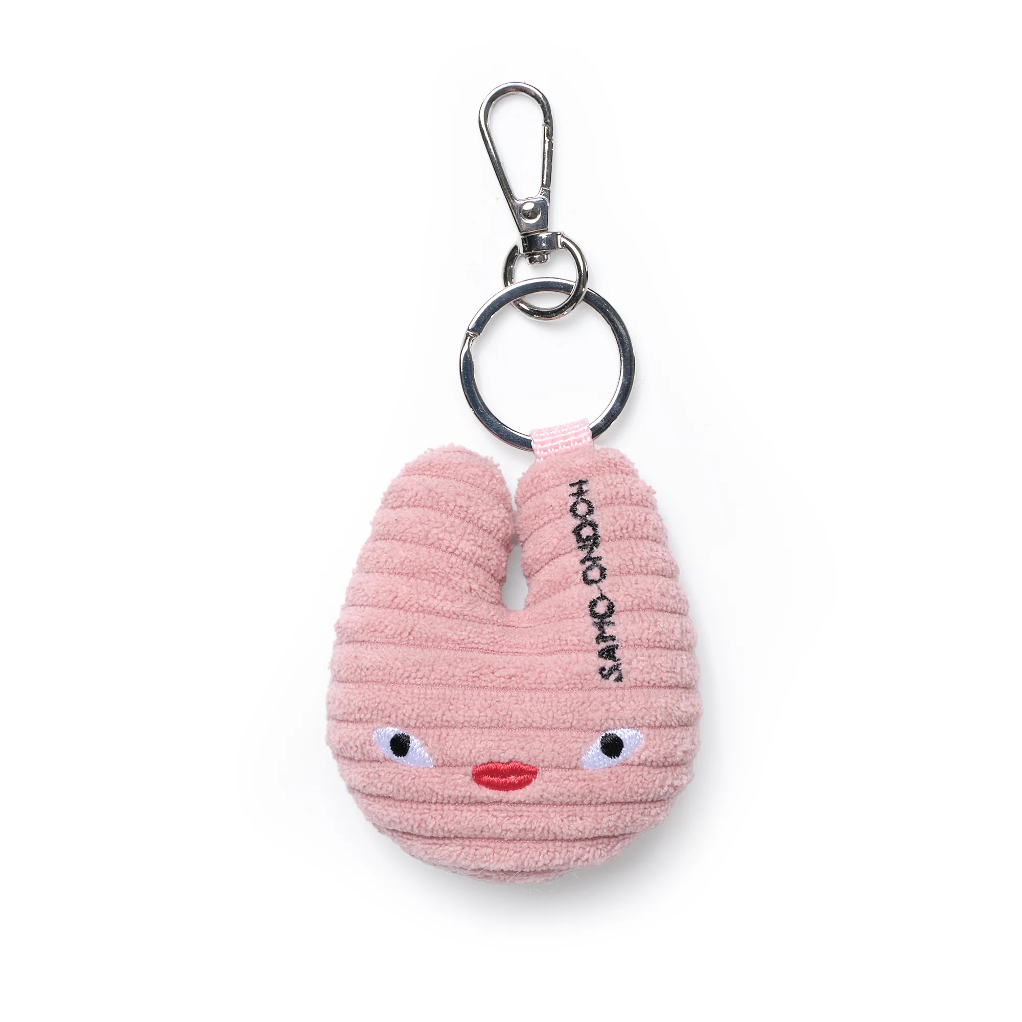 tokiyom keychain corduroy pink