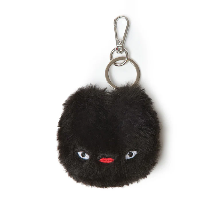 tokiyom keychain eco fur black