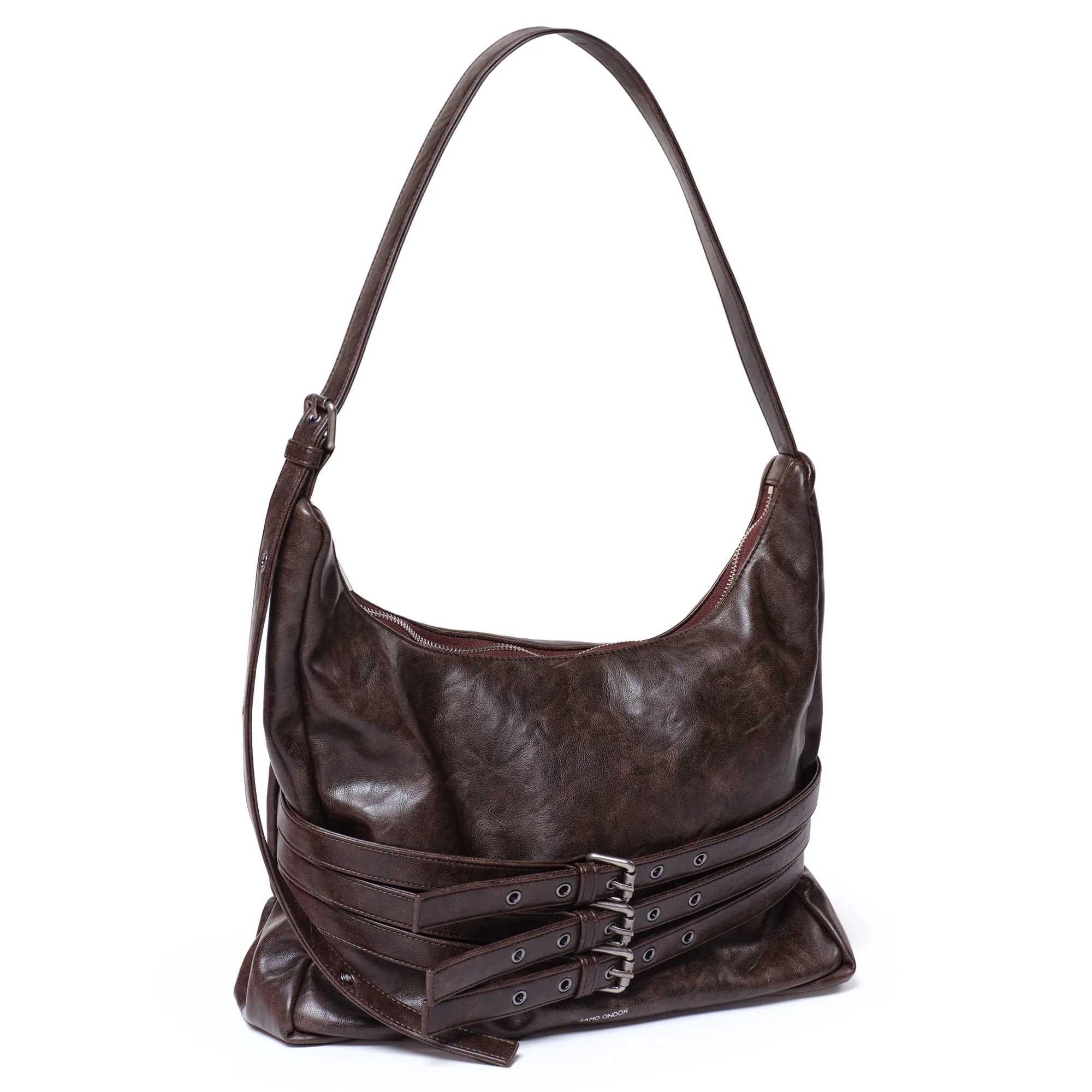 trio belt mug bag L baked moca - Image 2