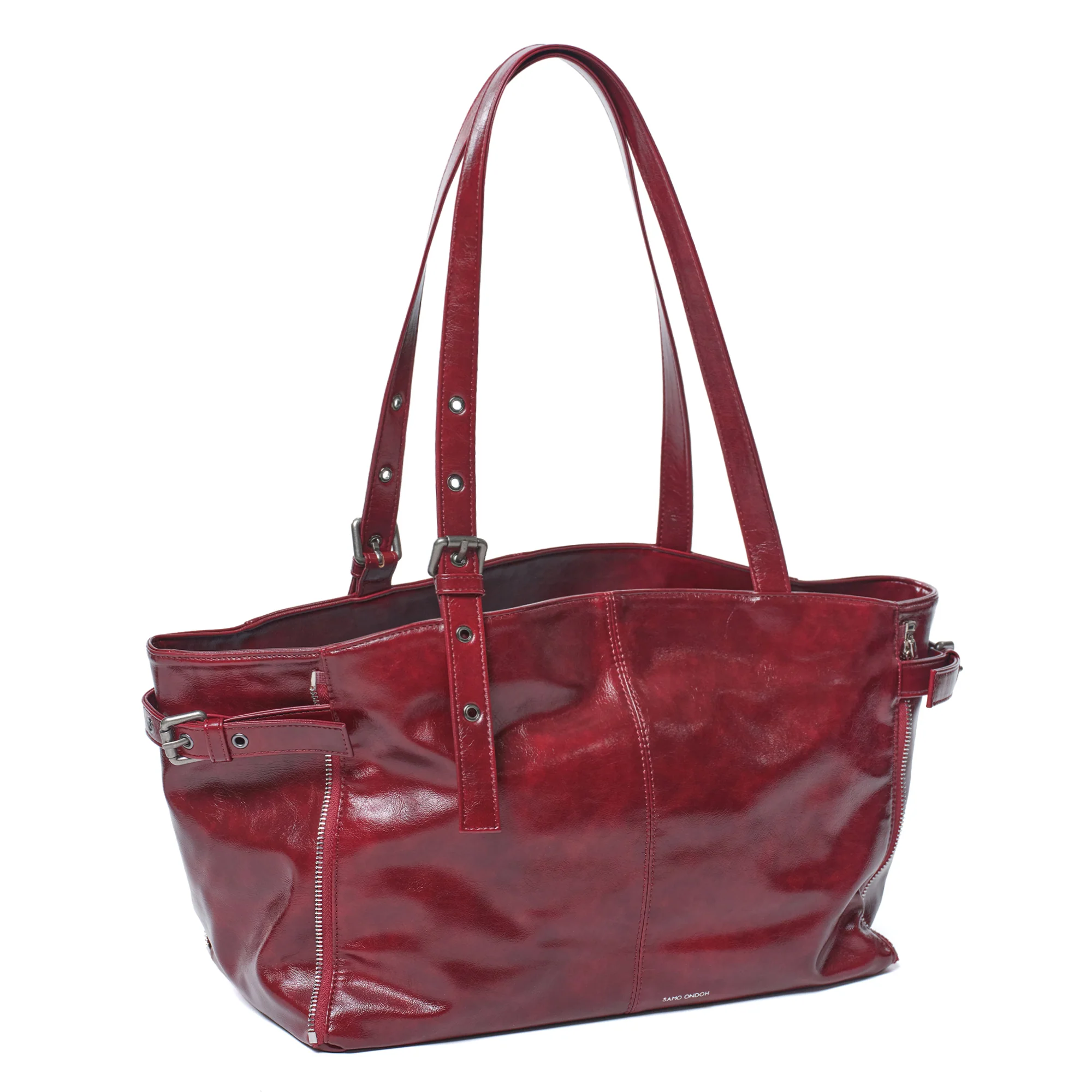 zipper shopper bag M vampire blood - Image 4
